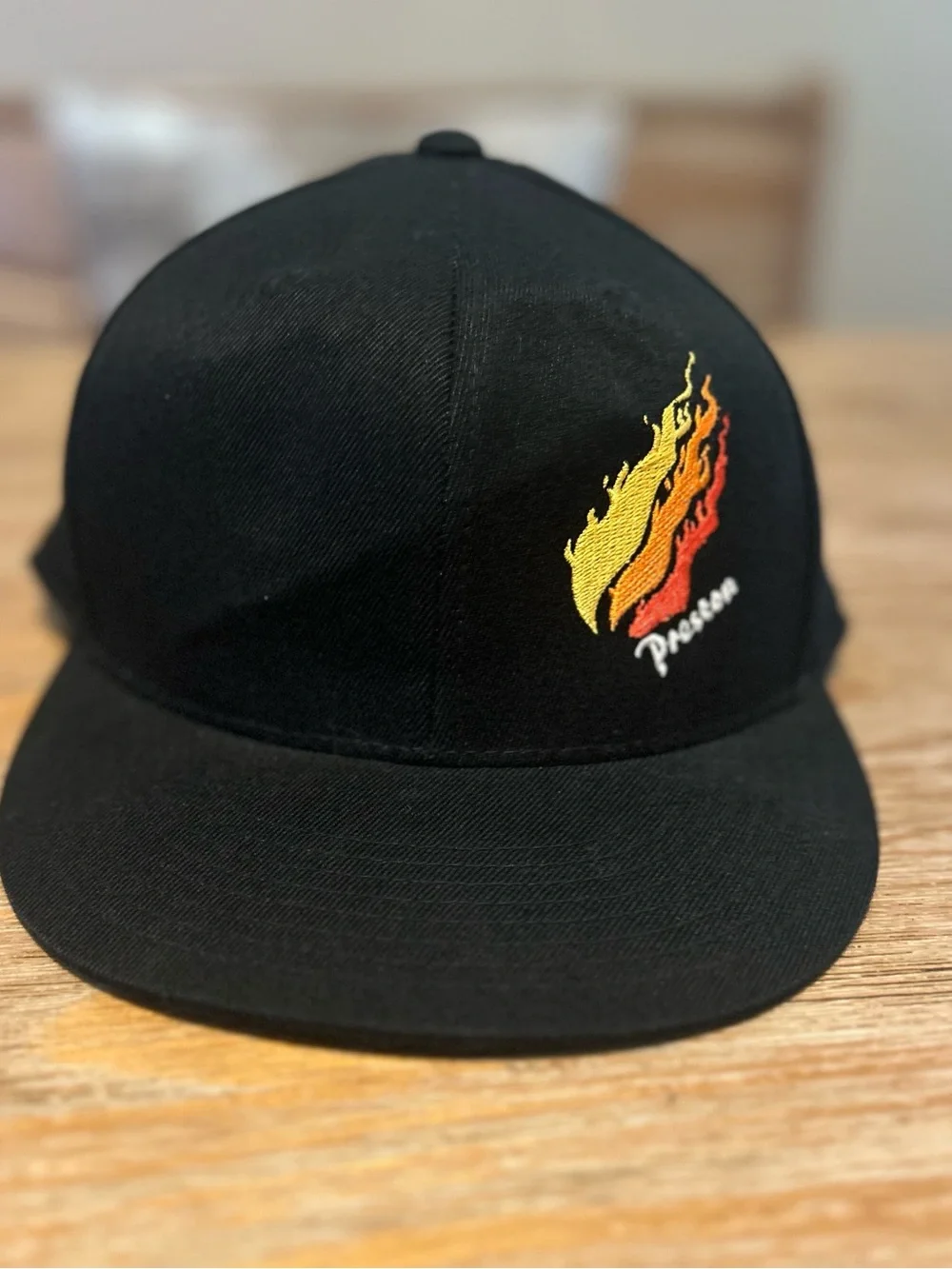Official Preston Playz Fire Merch Cap